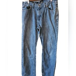 VINTAGE Vans Jeans Mens 30x32 Blue Straight Leg Distressed Skater Punk 90s Y2K